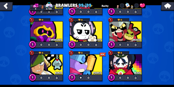 All Brawlers Unlocked in Nulls Brawl