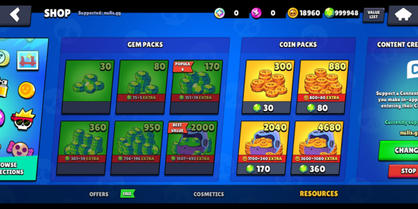 Limitless Game Resources and Gold Supply