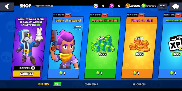 Never Ending Gems and Coin Balance