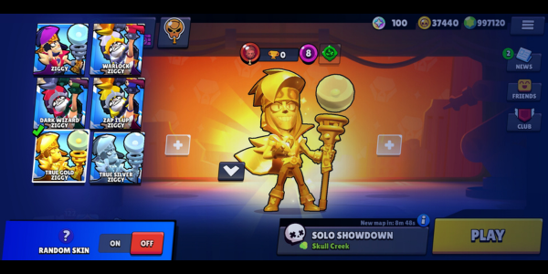 Unlimited Skins Available